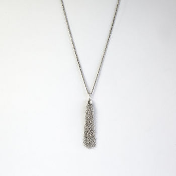 Sterling Silver Crystal Double Necklace, 4 of 5