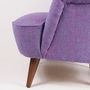 The New Pinta Armchair In Bute Purple Tweed, thumbnail 6 of 6