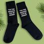 Toe Be Merry Men's Christmas Socks, thumbnail 1 of 2