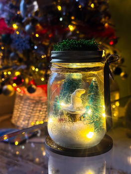 Christmas Mason Jar Lights, 8 of 11