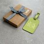 Personalised Father's Day Gift Eco Golf Luggage Colourful Caddy Bag Tag, thumbnail 2 of 4
