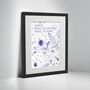 Personalised Space Children’s Nursery Framed Print, thumbnail 3 of 10