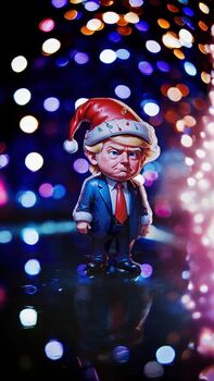 Trump Christmas Tree Hanging Decoration, 9 of 12