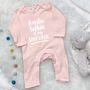My Auntie Is My Favourite Personalised Babygrow, thumbnail 6 of 11