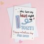 Personalised Funny Thermometer Valentine's Day Card, thumbnail 3 of 6