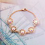 Compass North Star Multi Link Bracelet, thumbnail 1 of 9