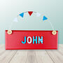 Personalised Wooden Button Door Plaque, thumbnail 5 of 7