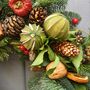 Deluxe Fresh Christmas Front Door Wreath, thumbnail 3 of 4