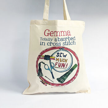 Personalised Embroidery Bag, 3 of 8