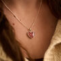 Heart Cremation Ashes Necklace For Human Or Pet Ashes, thumbnail 1 of 5