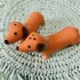 Dachshund Salt And Pepper Shakers, thumbnail 2 of 4