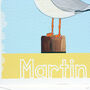Personalised Seagull Age Birthday Card, thumbnail 6 of 8