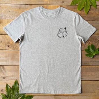 Book Bear Men's T Shirt, 4 of 4