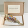 Letterbox English Wildflower Dried Flower Bouquet, thumbnail 1 of 3