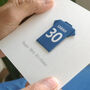 Personalised Liverpool 50th Football Birthday Card, thumbnail 4 of 9