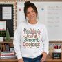 Teacher Of Smart Cookies Christmas Jumper, thumbnail 4 of 6