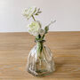 Flora Clear Glass Bud Vase Or Taper Candle Holder, thumbnail 2 of 4