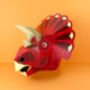 Make Your Own Triceratops Mask, thumbnail 3 of 4