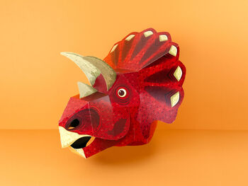 Make Your Own Triceratops Mask, 3 of 4