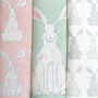 Easter Rabbit Linen Napkin Crackers, thumbnail 12 of 12