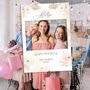 Neutral Floral Baby Shower Sign And Photobooth Frame, thumbnail 1 of 3