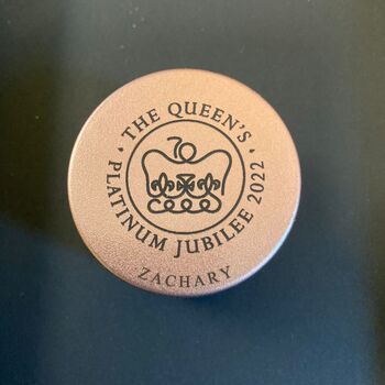 Queens 70th Platinum Jubilee 2022 Souvenir Tin, 10 of 10