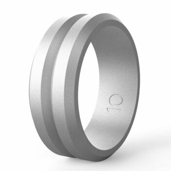 Handmade Unisex Flexible Silicone Ring, 6 of 10
