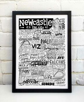 Newcastle Landmarks Print, 7 of 10