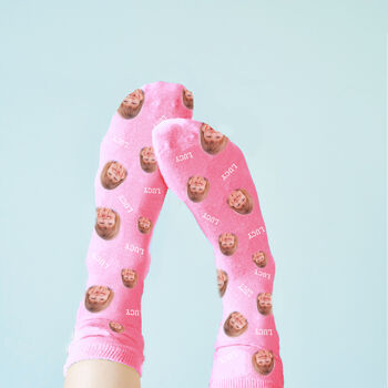 Personalised Photo Socks, 3 of 11