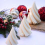 Trio Of Swirl Christmas Trees Candle Set, thumbnail 4 of 7