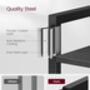 Four Tier Bookshelf Industrial Shelving Unit Bookcase, thumbnail 6 of 7