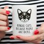 Funny Bengal Cat Mug, thumbnail 1 of 4