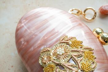 Elena Blush Pink Clutch, 3 of 4