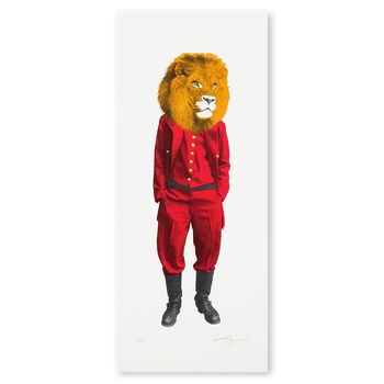 The Lion | Silkscreen Print, 2 of 4