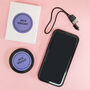 Personalised Any Text Wireless Phone Charger, thumbnail 3 of 4