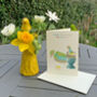 Contemporary Chocolate Easter Egg Card, thumbnail 1 of 2