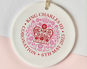 King Charles 2023 Coronation Ceramic Keepsake, 2 of 4