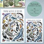 Marine Wildlife Of Britain Watercolour Postcard, thumbnail 2 of 12