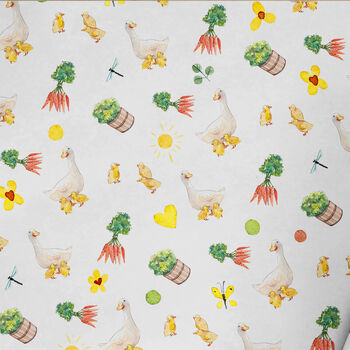 Duck Farm Wrapping Paper Roll Or Folded, 2 of 3