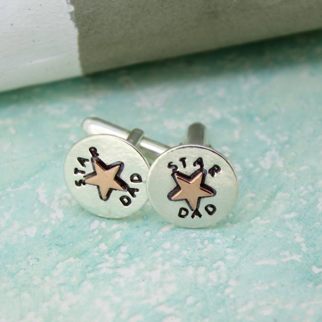 Image of Star Dad Cufflinks