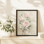 100th Birthday Birth Flower Print, thumbnail 1 of 2