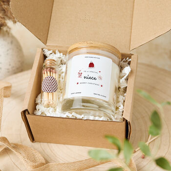 Christmas Candle Gift For Niece, 2 of 4