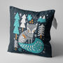 Winter Soft Cushion Cover With Fox Design, thumbnail 3 of 7