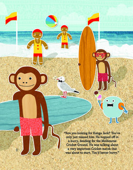 Personalised Australian Adventure Story Book, 6 of 9