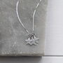 Sterling Silver Star Charm Necklace, thumbnail 1 of 5