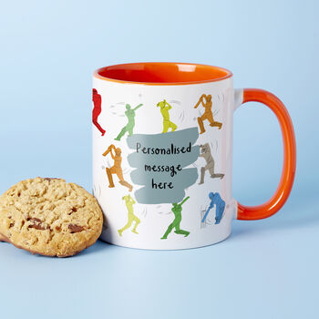 Choose Your Message Cricket Mug For Dad, 3 of 7
