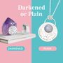 Personalised Quartz Star And Initial Pebble Necklace, thumbnail 6 of 8