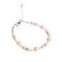 Swarovski Multi Size Pearl Diamante Wedding Bracelet, thumbnail 1 of 2