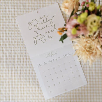 2022 Handwritten Quotes Calendar, 5 of 8
