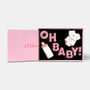 Personalised Oh Baby! Letterbox Message Cookies Pink, thumbnail 3 of 8